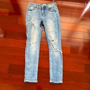 Vervet blue straight jeans
